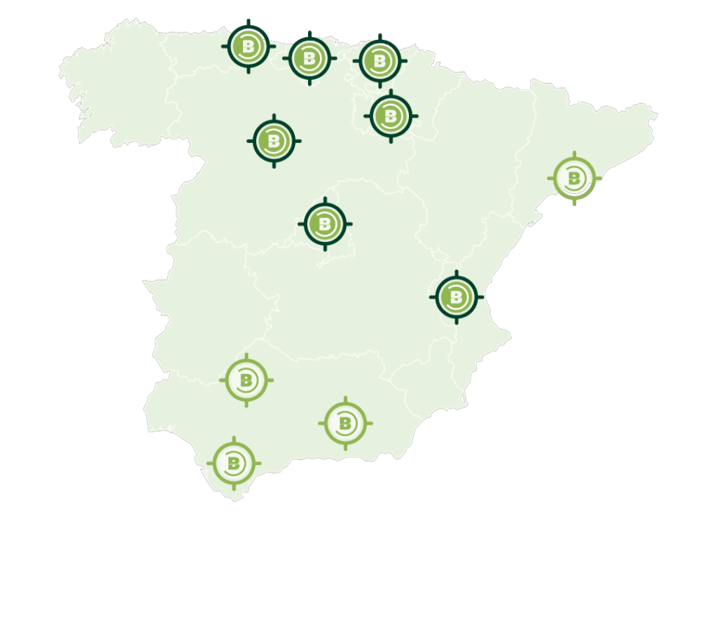 Cobertura Nacional Grupo BORA